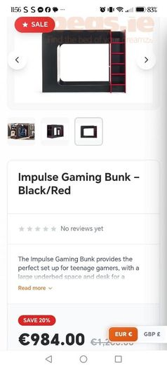 Gaming bed