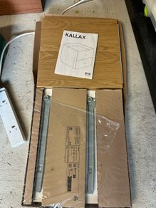 4 Ikea kallax shelves inserts