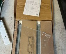4 Ikea kallax shelves inserts