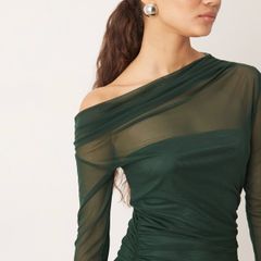 Mango Green dress