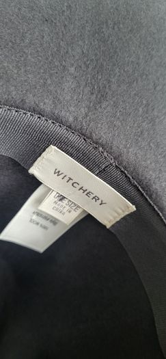 Witchery 100% Wool Grey Fedora - One Size