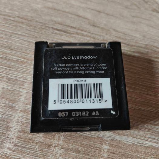 Used eyeshadows