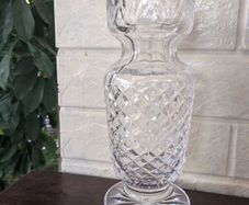 Waterford crystal rare flower shape vase