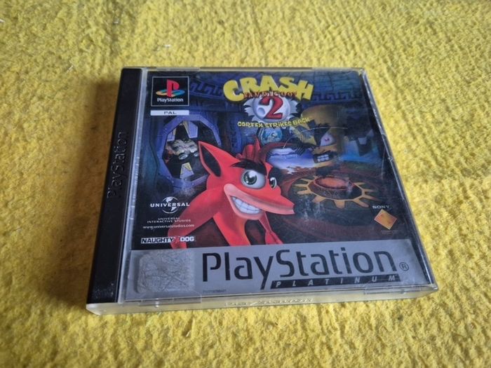 Crash Bandicoot 2 PlayStation1 Ps1 PlayStation2 Ps2 Games Original