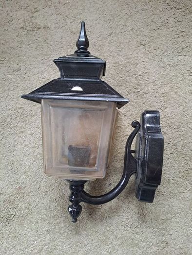 Two outdoor lights