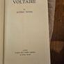Voltaire. By Alfred Noyes. Published By Faber And Faber. Second Edition Hardback In Good Condition .see Photos For Same. Image 2