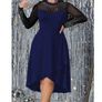 Beautiful Dress with Mesh Sleeves & Sparkly Gems size 20 Image 5