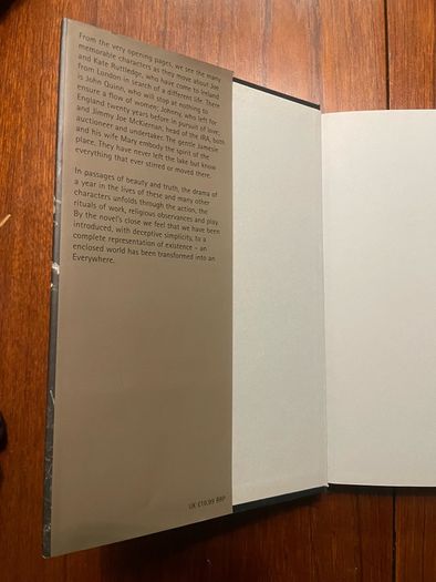 SIGNED That They May Face The Rising Sun John McGahern signed hardback