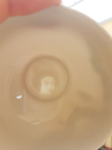 Japanese Lithophane Geisha Girl 'Lucky' Dragonware