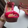 Zara Hot Pink Heels Image 4