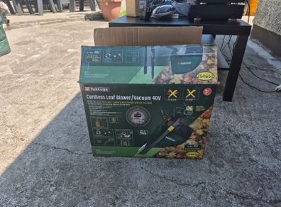 Parkside Cordless Leaf Blower/Vacuum 40V