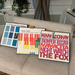 3 x jazz album prints
