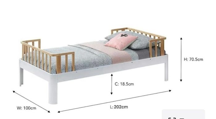 Child's Bed/ Mattress (Barely Used)