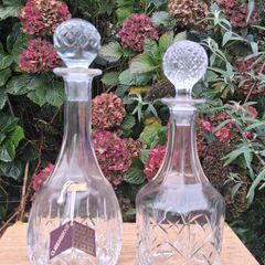 New and Tagged Clarenbridge Wine Decanter and Another