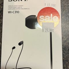 Sony bluetooth wireless stereo headset