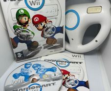 Wii Mario kart with Wii wheel