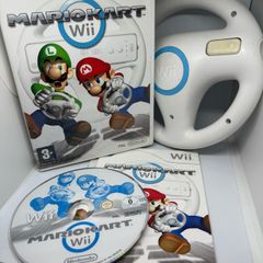 Wii Mario kart with Wii wheel