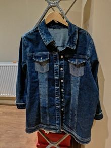beautiful oversized denim jacket
