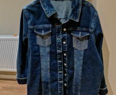 beautiful oversized denim jacket