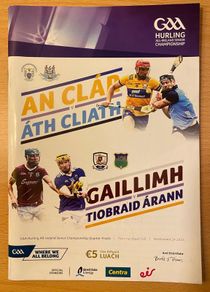 2023 Clare v Dublin & Galway v Tipperary - GAA Senior Hurling Championship Quarter-Final Programme