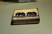 Soapstone carved box