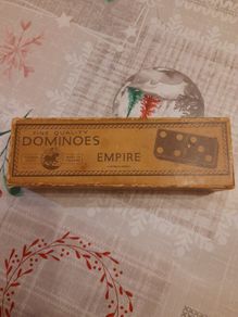 Antique Dominoes Set