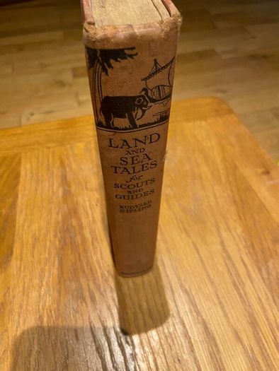 Antique Book Land and Sea Tales for Scouts and G