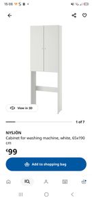 cabinet for over washing machine