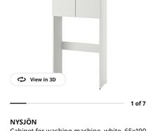 cabinet for over washing machine