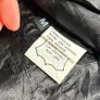 Black Goat Leather Stylish Waistcoat Mens Size M - Push Studs - Lined Image 8