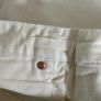 Arket women's organic cream shorts Image 3