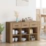 Sideboard Artisan Oak 100 x 30 x 59.5 cm Engineered Wood Image 3