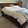 Mahogany Sleigh Bed Image 2
