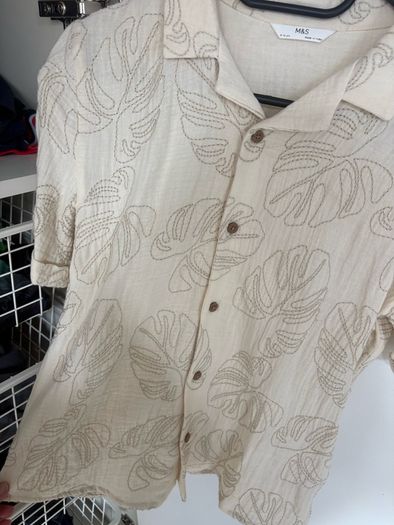 M&S Boys summer shirt