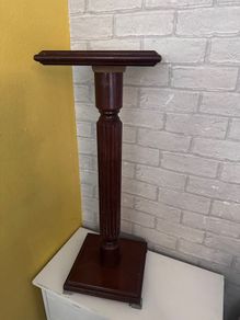 27" plant/statue stand
