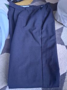 navy trousers