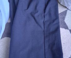 navy trousers