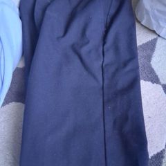navy trousers