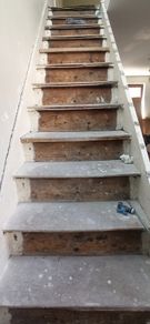 Wooden stairs