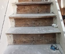 Wooden stairs
