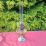 Glass oil lamp postage possible Image 3