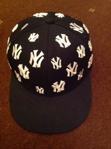 New York Yankees unofficial baseball cap.