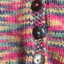 Hand Knit Baby Cardigan and Hat 0 to 3 months Image 3