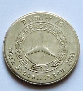 Mercades Benz collector token 2011