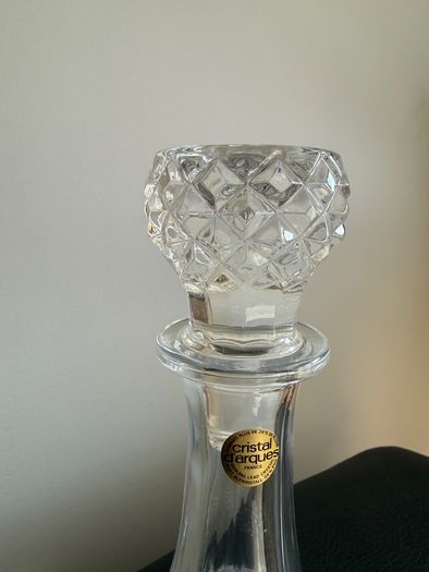 Vintage Cristal d'Arques-Durand Longchamp Decanter