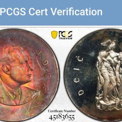 Ireland 1966 Silver Proof Easter Uprising 10 Shillings PCGS PR65CAM Superb Obverse Toning Scarce with Cameo