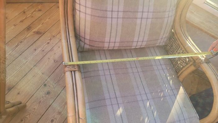 Sun Room/Conservatory chairsW 26 inches D 27 inches H 36 inches