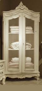 French style armoire cabinet