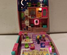 Vintage 1994 Polly Pocket Star Bright Dinner Party Complete Working