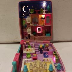 Vintage 1994 Polly Pocket Star Bright Dinner Party Complete Working